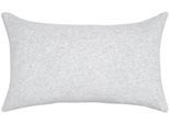 Dekokissen PAD "LOOPY", grau, unifarben, B:28cm L:48cm, Baumwolle, Dekokissen_Sitzkissen_Kissenhüllen, frottee look