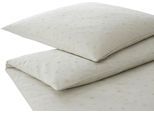 Bettwäsche ELEGANTE "Stars", beige (natur), B/L: 155cm x 220cm, 1 Stk., 1 Stk., Jacquard, B/L: 80cm x 80cm, 2 Stk., Jacquard, Obermaterial: 100% Baumwolle, Bettwäsche, Bettwäsche, angenehmes Hautgefühl