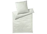 Bettwäsche ELEGANTE "Hamburger Streifen", pistazie, B/L: 155cm x 220cm, 1 Stk., 1 Stk., Mako-Satin, B/L: 80cm x 80cm, 2 Stk., Mako-Satin, Obermaterial: 100% Baumwolle, Bettwäsche, Bettwäsche, angenehmes Hautgefühl