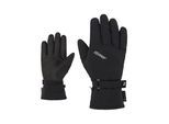 Skihandschuhe ZIENER "KLAIRE-Z GTX GORE PLUS", Damen, Gr. 7.5, schwarz, Materialmix, Handschuhe Skihandschuhe