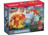 Spielfigur SCHLEICH "ELDRADOR CREATURES, Lava-Roboter Value Pack (72225)", bunt, Spielfiguren, Kinder, Kunststoff, Spielfigur