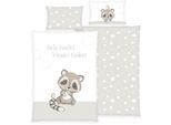 Babybettwäsche BABY BEST "Kleiner Räuber", bunt, B/L: 100cm x 135cm, 1 Stk., 1 Stk., Renforcé, B/L: 40cm x 60cm, 2 Stk., Renforcé, Obermaterial: 100% Baumwolle, Bettwäsche, Babybettwäsche, mit liebevollem Motiv