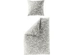 Bettwäsche BIERBAUM "4174", beige, B/L: 155cm x 220cm, 1 Stk., 1 Stk., Mako-Satin, B/L: 80cm x 80cm, 2 Stk., Mako-Satin, Obermaterial: 100% Baumwolle, Bettwäsche, Bettwäsche, Mako-Satin, 100 % Baumwolle, pflegeleicht