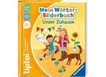 Kinderbuch RAVENSBURGER "tiptoi Mein Wörter-Bilderbuch Unser Zuhause", bunt, Bücher, Kinderbuch, Made in Europe