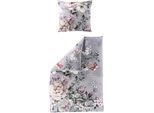 Bettwäsche BIERBAUM "5286", lila (viola), B/L: 135cm x 200cm, 1 Stk., 1 Stk., Mako-Satin, B/L: 80cm x 80cm, 2 Stk., Mako-Satin, Obermaterial: 100% Baumwolle, Bettwäsche, Bettwäsche, Mako-Satin, 100 % Baumwolle, pflegeleicht