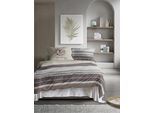 Bettwäsche IRISETTE "Monte 8583", bunt (multi), B/L: 155cm x 200cm, 1 Stk., 1 Stk., Biber, B/L: 80cm x 80cm, 2 Stk., Biber, Obermaterial: 100% Baumwolle, Bettwäsche, Bettwäsche, samtig weich