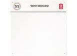 Paperflow Whiteboard, Wandmontage, magnetisch, erweiterbar, B 750 x H 750 mm, weiß
