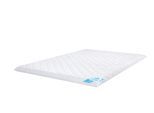 Topper FAN "Komfortschaum, Clinisan Punktoflex Plus", weiß, B:140cm H:8,5cm L:200cm, Komfortschaum, Topper, Topper, Topper in verschiedenen Größen, druckentlastender Topper