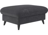 Stauraumhocker COTTA "Pike, B: 102 cm", coal, B:102cm H:45cm, 92% POLYESTER (PES) / 8% POLYAMID (PA), Hocker, mit Stauraum