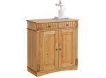 Kommode OTTO HOME "Teresa Sideboard nur 2 Schubkästen", beige (natur), B:84cm H:90cm T:37cm, FSC-zertifiziertes Massivholz, Sideboards, Kommode, aus massiver Kiefer Breite 84 cm, Höhe 90 cm, FSC