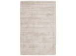Teppich KAYOOM "My Raaja 230", beige (elfenbein), B:80cm H:12mm L:150cm, Viskose, Teppiche, Teppich, Kurzflor, Viskose, leichter Glanz, Wohnzimmer