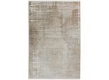 Teppich "Vision 211", beige, B:133cm H:7mm L:190cm, Kunstfaser, Viskose, SCHÖNER WOHNEN-KOLLEKTION, Teppiche, Teppich, Viskoseteppich mit Glanz, Wohnzimmer
