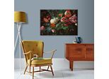 Leinwandbild ART FOR THE HOME "Vase of Flowers, Ausschnitt, Jan Davidsz de Heem", bunt (farbe bild(er): mehrfarbig), B:100cm H:60cm, Bilder, Leinwandbild, Blumen in einer Vase 70 x 100 cm