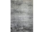 Hochflor-Teppich KAYOOM "Luxe 525", grau (karbongrau), B:200cm H:45mm L:290cm, Polyester, Teppiche, Hochflor, Kaninchenfell Haptik, Schlafzimmer
