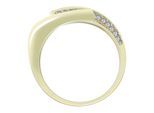 Fingerring ADELIA´S "Damen Ring aus 333 Gold mit Zirkonia" Gr. 52, gold, Fingerringe, Damen, 52, Fingerring
