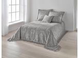 Tagesdecke PEREIRA DA CHUNA Gr. 3, grau, B:210cm L:240cm, 100% Baumwolle, Tagesdecken, Tagesdecke