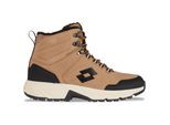 Outdoorschuh LOTTO, Damen, Gr. 43, braun, schwarz, Kunstfaser, Synthetik, mehrfarbig, Schuhe Outdoorschuh, - mit wärmendem Innenfutter