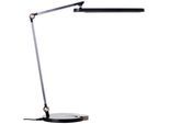 BRILLIANT LED Schreibtischlampe "Officehero", schwarz, H: 40cm, 1 Stk., Leuchten, Wireless charging, 1000 lm, dimmbar, CCT, LED Schreibtischlampe