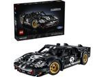 Konstruktionsspielsteine LEGO "1966 Ford GT40 MKII Rennwagen (42223), LEGO Technic", schwarz, Spielbausteine, Kinder, Kunststoff, Konstruktionsspielsteine, Made in Europe