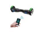 ROBWAY W1 Hoverboard für Erwachsene und Kinder, 6,5 Zoll, Self-Balance, Bluetooth, App, 700 Watt, LEDs (Laserlight 2.0)