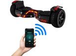 ROBWAY X2 Offroad-Hoverboard fürs Gelände, Erwachsene und Kinder, 8,5 Zoll, App, Bluetooth, 700 Watt (Schwarz Matt 2.0, Offroad)