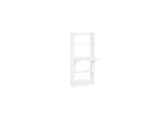 SoBuy Schreibtisch mit 3 Regalen Weiß 63x57x145cm Funktional