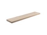 Boxxx Wandboard , Eichefarben , Holzwerkstoff , 120x3.8x23.5 cm , Wohnzimmer, Regale, Wandboards