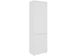 Xora Garderobenschrank Liv, Weiß, Holzwerkstoff, 2 Fächer, 60x195x33.8 cm, Garderobe, Garderobenschränke, Garderobenschränke