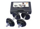 Get Fit 20 kg Gewichte Set + Plastik Box