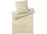 Bettwäsche ELEGANTE "Join", gelb, B/L: 155cm x 220cm, 1 Stk., 1 Stk., Mako-Jersey, B/L: 80cm x 80cm, 2 Stk., Mako-Jersey, Obermaterial: 100% Baumwolle, Bettwäsche, Bettwäsche, angenehmes Hautgefühl