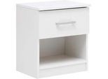 Nachttisch Lasse 1 Weiß