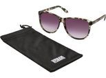 Sonnenbrille URBAN CLASSICS "Urban Classics Unisex Sunglasses Chirwa UC", Damen, grün (camo), Sonnenbrillen Sonnenbrille