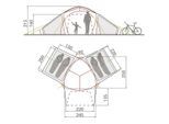 Vaude Badawi 4P - Campingzelt