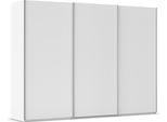 Kleiderschrank RAUCH "Schwebetürenschrank Schrank Garderobe Ankleide Schlafzimmer TARO", alpinweiß, griffleisten alufarben, B:301cm H:223cm T:69cm, Holzwerkstoff, Schränke, Kleiderschrank, 4 Breiten, optional Passepartout mit/ohne Beleuchtung MADE IN GERMANY