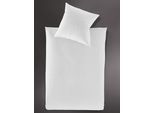 Bettwäsche IRISETTE "Lumen 8129", silber (silberfarben), B/L: 155cm x 200cm, 1 Stk., 1 Stk., Interlock-Jersey, B/L: 80cm x 80cm, 2 Stk., Interlock-Jersey, Obermaterial: 100% Baumwolle, Bettwäsche, Bettwäsche, hochwertig und traumhaft weich