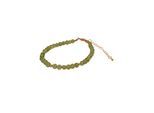 Armband FIRETTI "Schmuck Geschenk Armschmuck Armkette Edelstein Farbstein", gold (gelbgoldfarben, grün, grün), Armbänder, Damen, 25cm, Messing, Armband, Made in Germany - mit Peridot