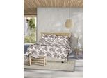 Bettwäsche IRISETTE "Easy-HK 8618", grau, B/L: 140cm x 200cm, 1 Stk., 1 Stk., Seersucker, B/L: 90cm x 70cm, 2 Stk., Seersucker, Obermaterial: 100% Baumwolle, Bettwäsche, Bettwäsche, pflegeleicht und bügelfrei