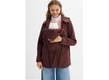 bonprix Softshell-Tragejacke / Umstandsjacke weitenregulierbar, braun, Gr.50, Praktische Jacke mit Baby-Einsatz, aus Softshell