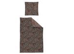 Bettwäsche IRISETTE "Alpaka 8470", rot, B/L: 155cm x 220cm, 1 Stk., 1 Stk., Flanell, B/L: 80cm x 80cm, 2 Stk., Flanell, Obermaterial: 100% Baumwolle, Bettwäsche, Bettwäsche, hochwertig