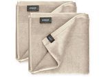 Handtücher "Sense", beige, B:50cm L:100cm, Frottee, Obermaterial: 100% Baumwolle, SCHÖNER WOHNEN-KOLLEKTION, Handtücher, mit Velourborte, hautschmeichelnde Airtouch Qualität, super weich