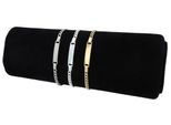 Armband ADELIA´S "Damen Armband – Panzerarmband aus Edelstahl 18 cm", silber, Armbänder, Damen, 18cm, Edelstahl, Armband, Schöne Geschenkidee zum Muttertag