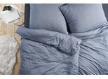 Bettwäsche ESTELLA "TAKOMA", grau (taube), B/L: 155cm x 200cm, 1 Stk., 1 Stk., Mako-Interlock-Jersey, B/L: 80cm x 80cm, 2 Stk., Mako-Interlock-Jersey, Obermaterial: 100% Baumwolle, Bettwäsche, Bettwäsche, ABSOLUT BÜGELFREI