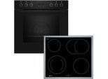 NEFF Elektro-Herd-Set "EDX4PB0", Energieeffizienz: A+ (A+++-D), schwarz, Herdsets
