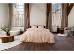 Bettwäsche KAYORI "Asama", beige (natur), B/L: 135cm x 200cm, 1 Stk., 1 Stk., Mako-Satin, B/L: 80cm x 80cm, 2 Stk., Mako-Satin, Obermaterial: 100% Baumwolle, Bettwäsche, Bettwäsche, Hergestellt aus GOTS-zertifizierter Bio-Baumwolle
