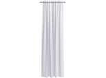 Vorhang nach Maß NEUTEX FOR YOU "EVA", weiß, B:142cm H:145cm, Obermaterial: 100% Polyester, Gardinen nach Maß, Uni-Voile mit elegantem Glanz