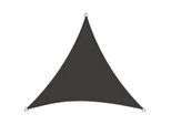 Sonnensegel H16882 ca. 360x360x360 cm Dunkelgrau