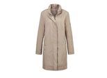 Langmantel GOLDNER "Kurzgröße Leicht wattierter Kurzmantel", Damen, Gr. 24, beige (helltaupe), Obermaterial: 100% Polyester PES., normal, Sonstiges, Mäntel, Ohne