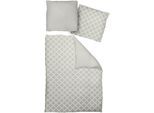 Bettwäsche ADAM "Maroccan Shiraz light", silber (silberfarben), B/L: 135cm x 220cm, 1 Stk., 1 Stk., Renforcé, B/L: 80cm x 80cm, 2 Stk., Renforcé, Obermaterial: 100% Baumwolle, Bettwäsche, Bettwäsche, aus 100 % Bio-Baumwolle, 2 teilig - Bettwäsche Set