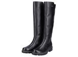 Stiefel REMONTE, Damen, Gr. 38, Normalschaft, schwarz, Leder, Schuhe Stiefel, Blockabsatz, Businesschuh, Langschaftstiefel Innenreißverschluss