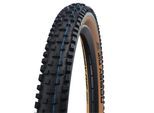 Fahrradreifen SCHWALBE "Nobby Nic HS602 SR", schwarz (schwarz, transparent), Fahrradreifen, 29 x 2,44, Fahrradreifen